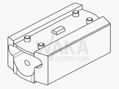 Espaciador B&T de 39 mm para Aimpoint Micro