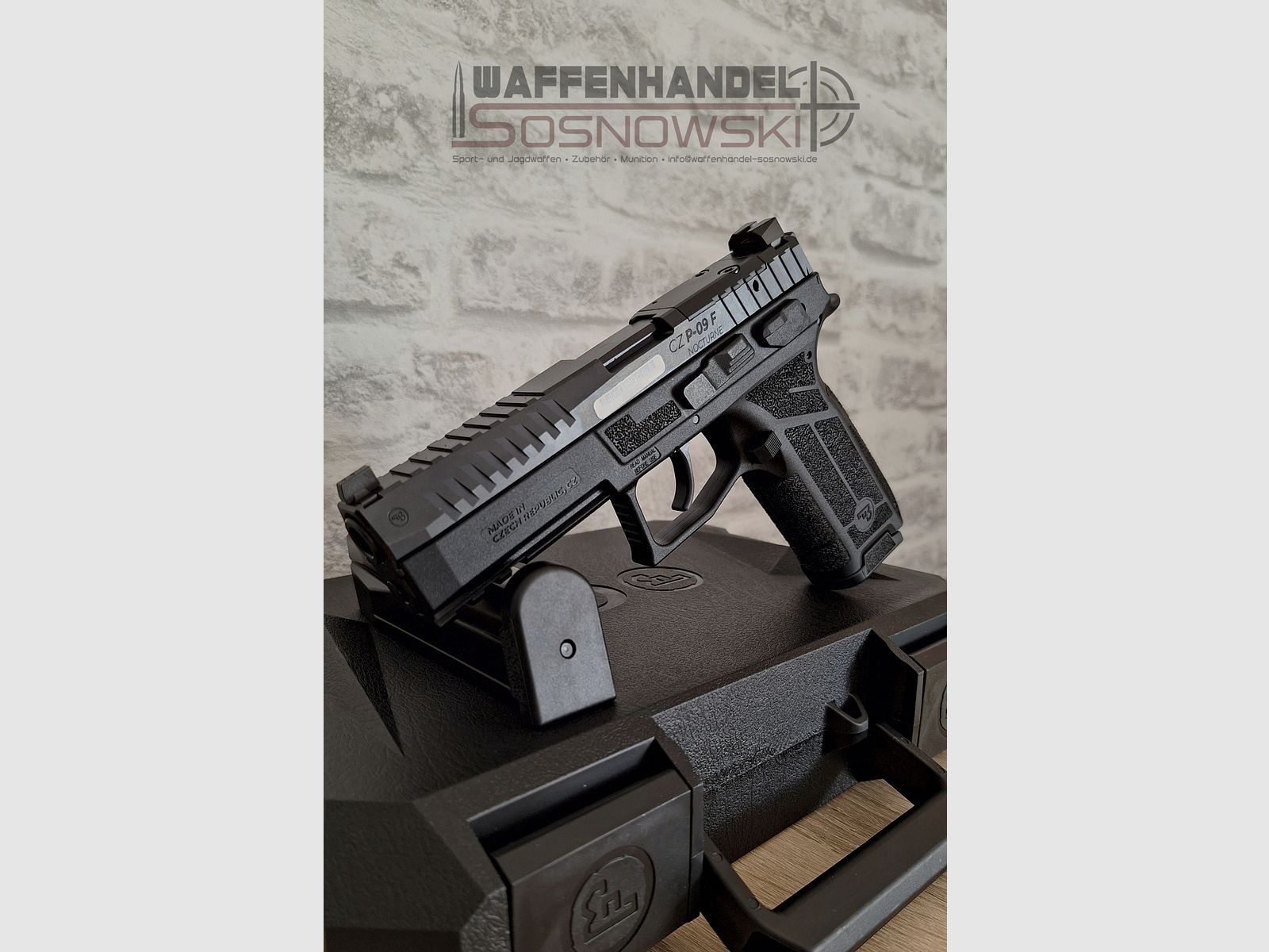 Pistolet CZ P-09 F Nocturne 9mm Luger