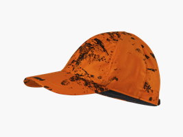 Seeland Avail Camo Cap - InVis orange blaze