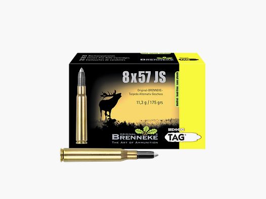 TAG - Torpedo Alternative Bullet 8x57 JS 11.3g/175grs - BRENNEKE