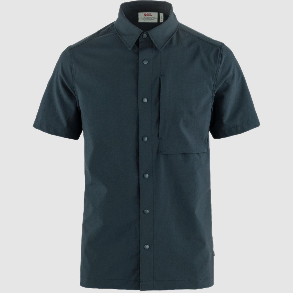 FJÄLLRÄVEN High Coast Pack Shirt SS M Navy