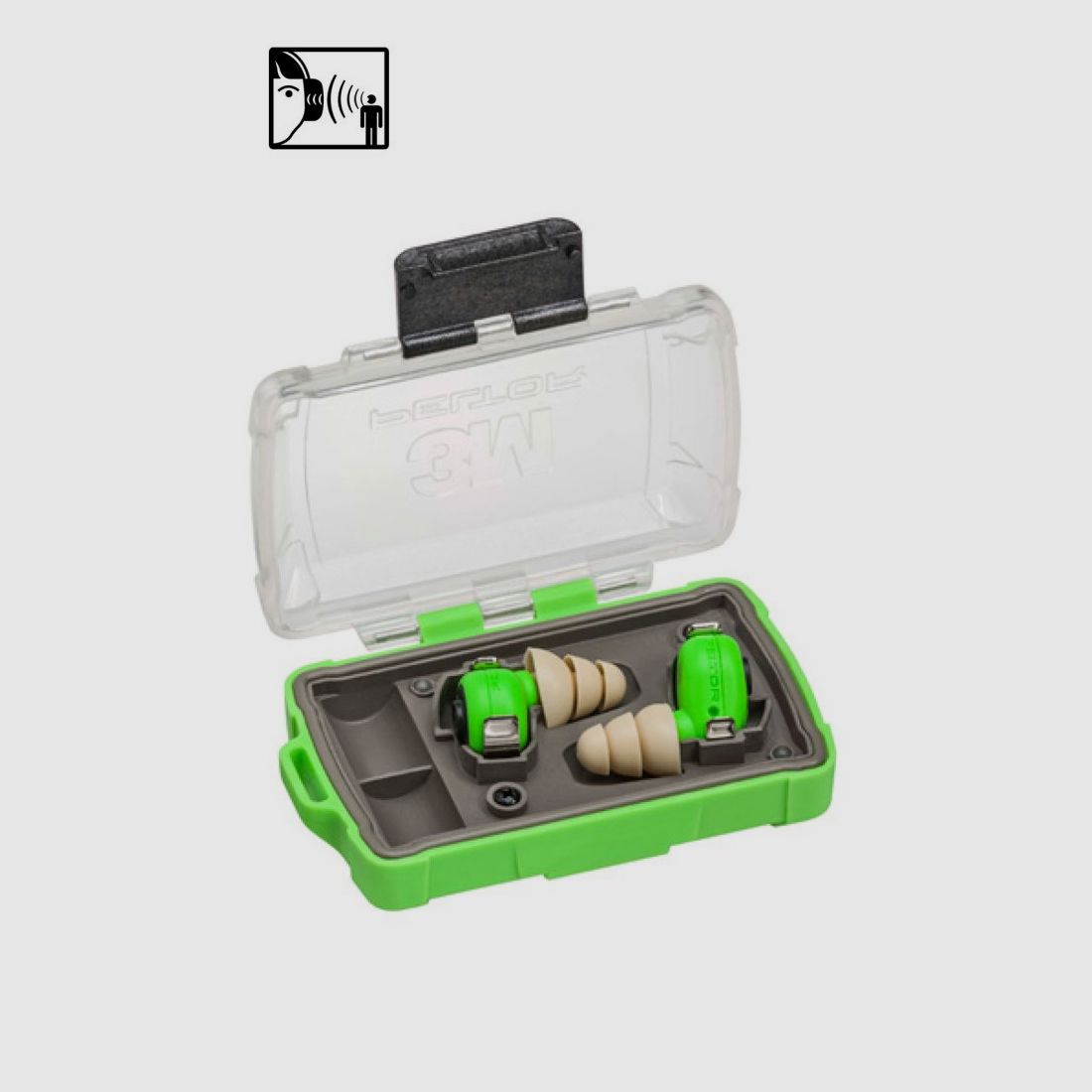3M™ Peltor™ EEP-100 EU Gehörschutzstöpsel grün