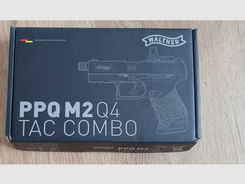 Walther PPQ M2 Q4 Tac Combo CO2 4,5mm
