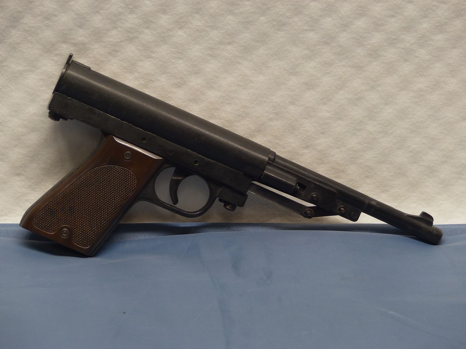 Lote 3x pistolas de aire Record Cal. 4,5/.177 Diabolo perno años 70 y 80, imagen 6 de 8