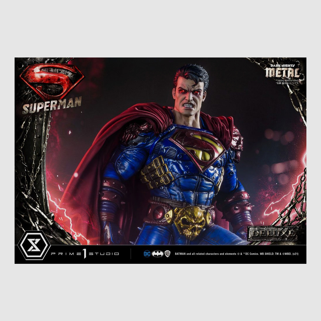 Dark Knights: Metal Statue 1/3 Superman Deluxe Bonus Ver. 88 cm | 43117