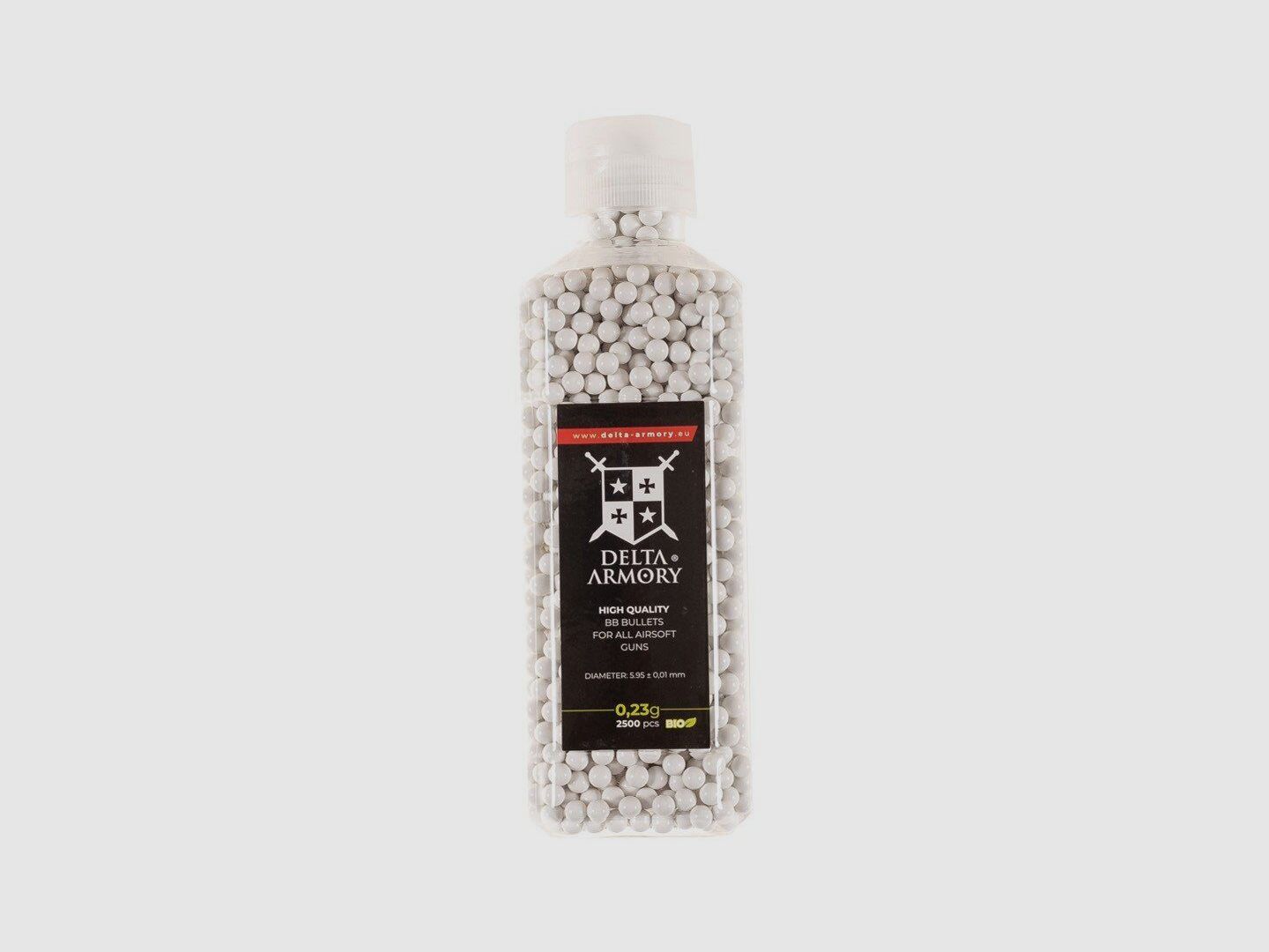 Airsoft High Quality Bio BB 0.23g (2500rds) - Delta Armory