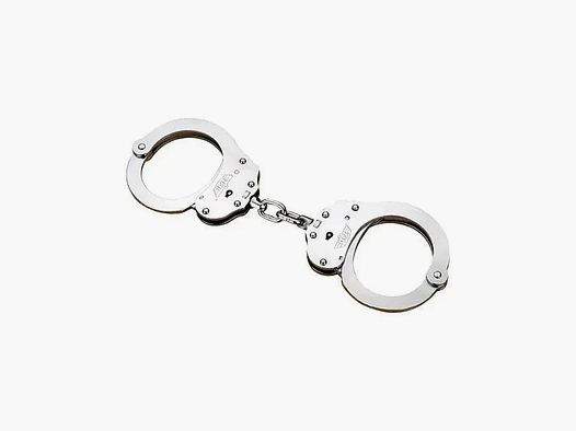 UZI UZI Handschellen mit Kette EU NIJ zertifiziert silberfarben