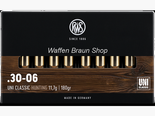 RWS .30-06 UNI 11,7G 20ER