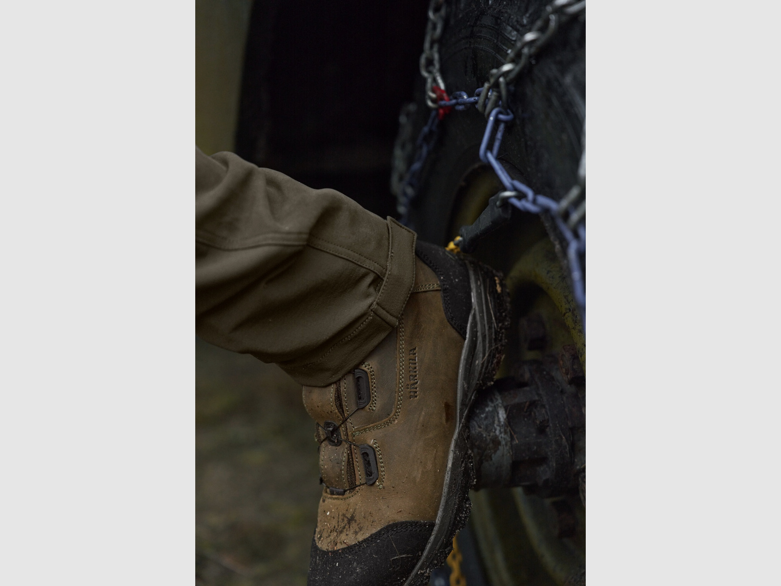 HÄRKILA Hill Trousers Willow Green/ Brown