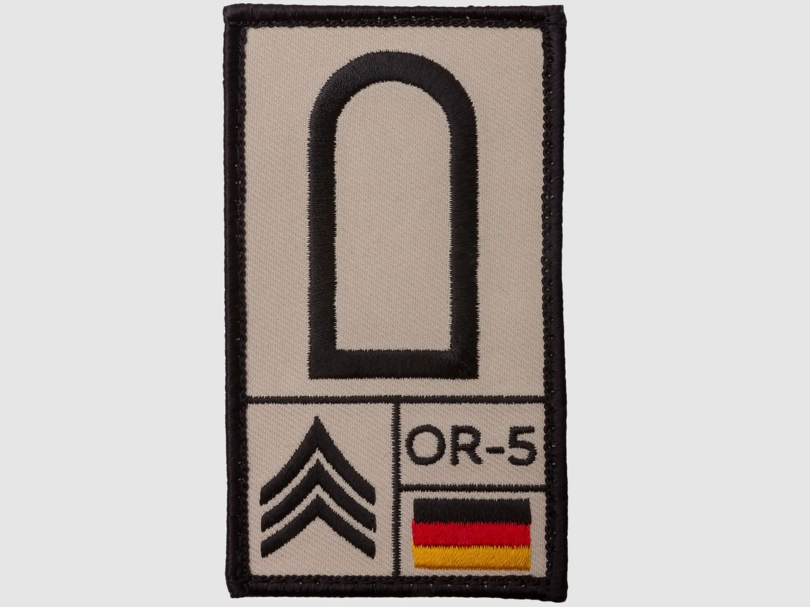 Café Viereck Café Viereck Rank Patch Stabsunteroffizier sand