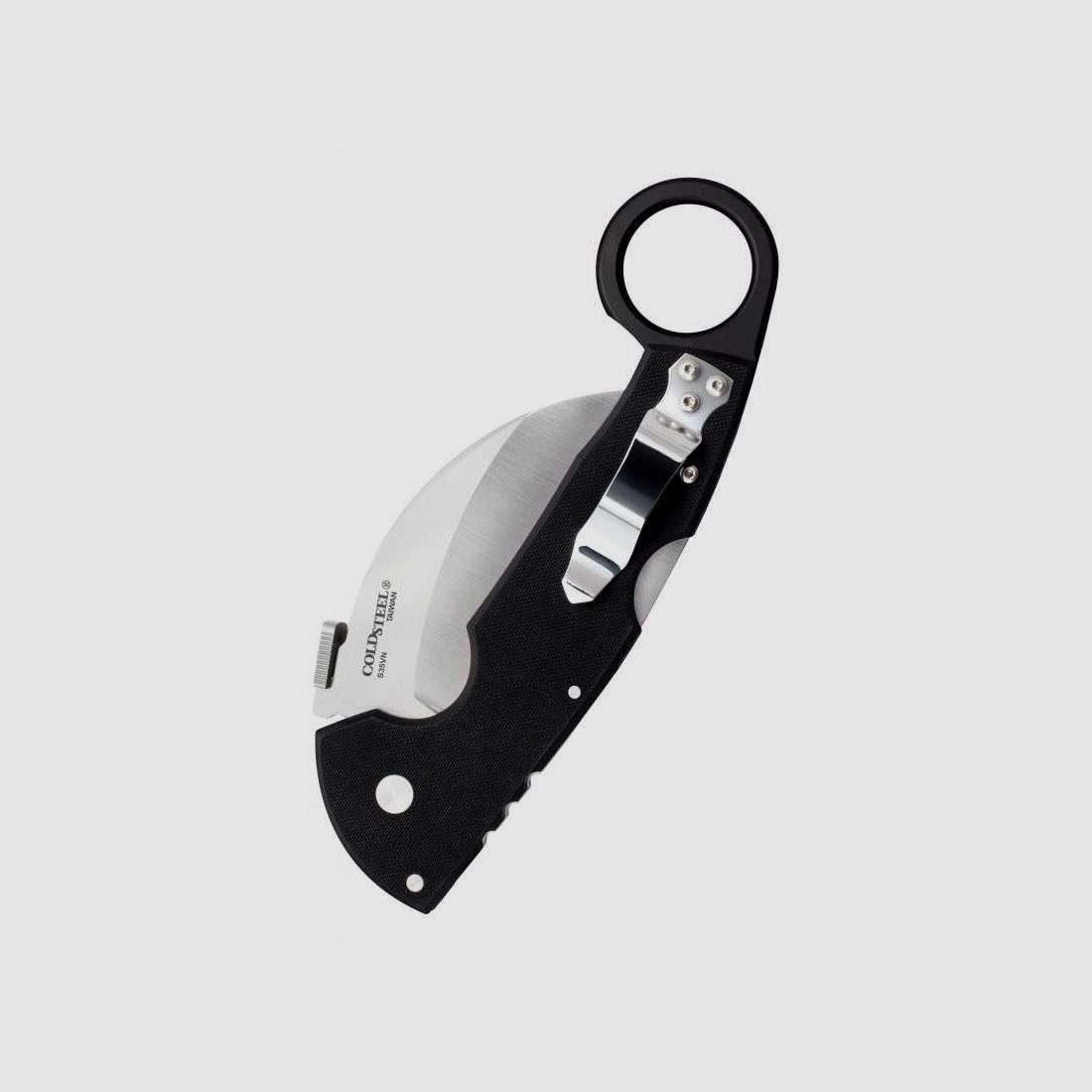 Cold Steel Tiger Claw Taschenmesser, Glatte Schneide, S35VN