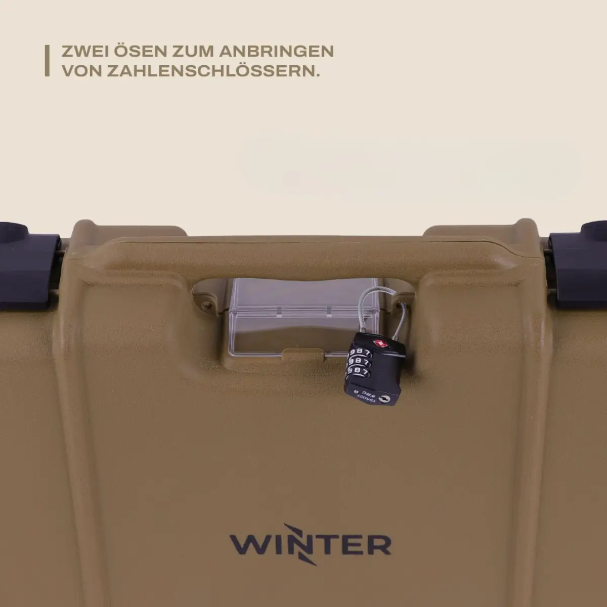 Winter Rifle Case Coyote 107 cm (Coyote), image 4 of 6