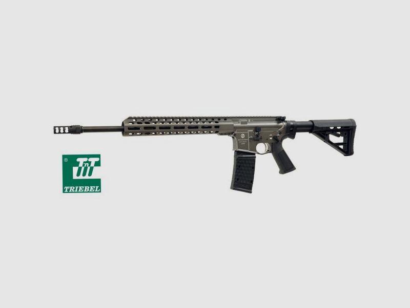 SCHMEISSER Selbstladebüchse Mod. AR15 Dynamic GREY 16,75 .223Rem    Slim M-Lok