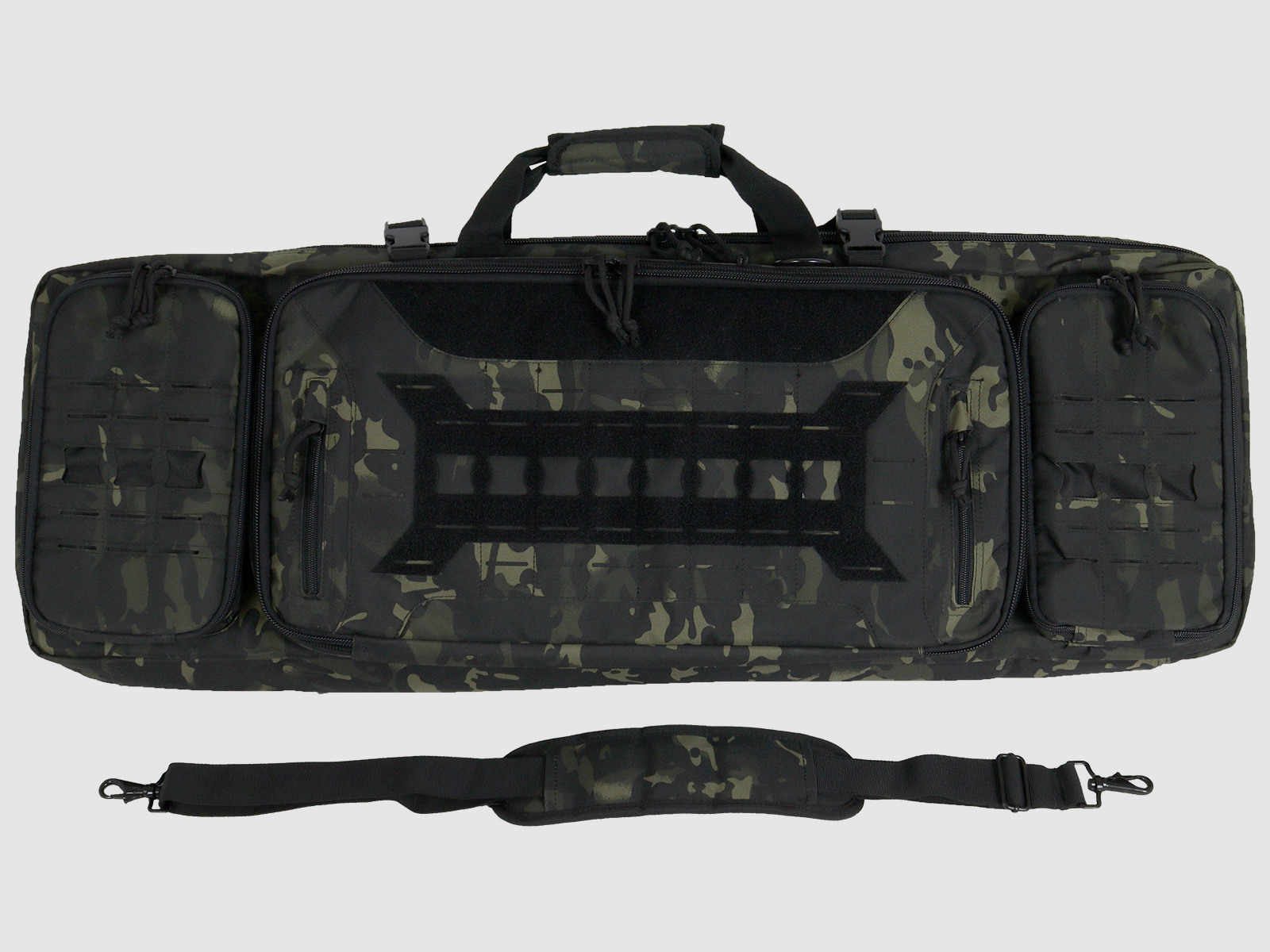 Double case for AR15/AR10 Tactical Rifle Case Camo