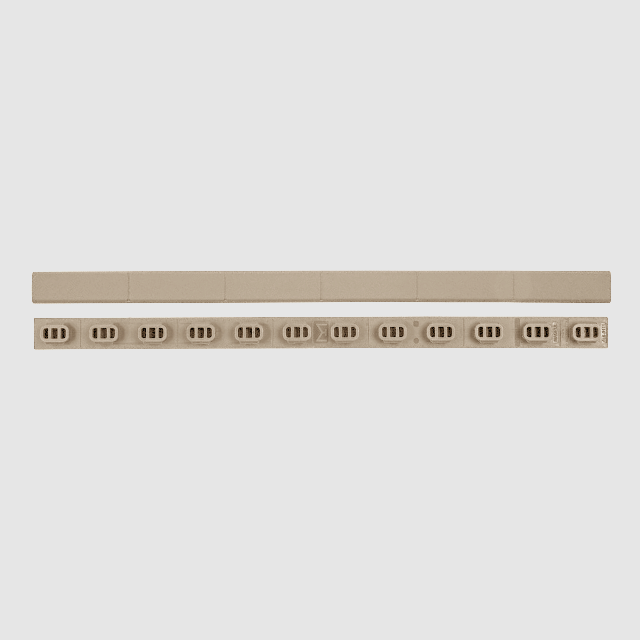 Cache pour emplacements M-LOK Type 1, 2 pièces, 9.5", MAG602, FDE - Magpul