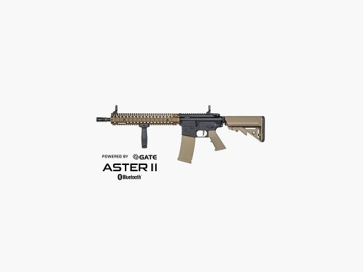 SA Daniel Defense® MK18 Block II (SA-P26 PRIME™ Aster II ETU BLDC™) Fusil Airsoft Libre à partir de 18 ans – Chaos Bronze -F-