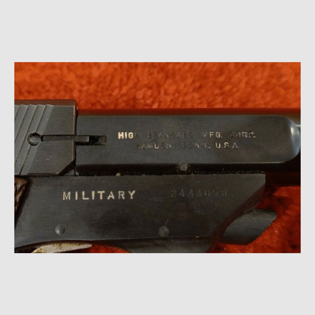High Standard Citation Supermatic Military .22lr