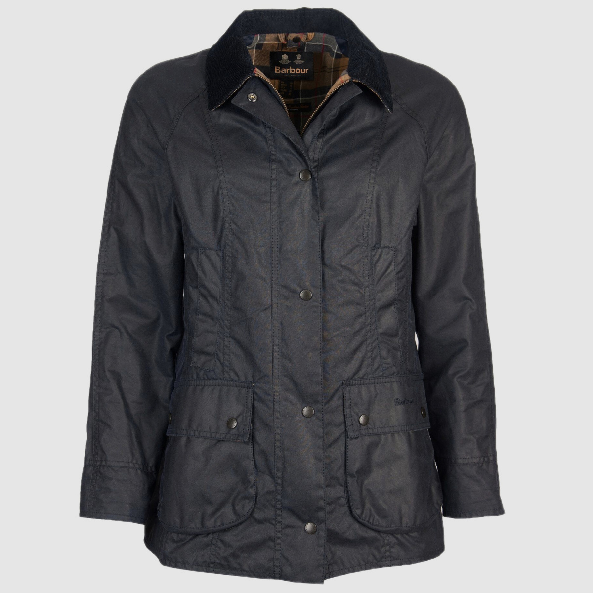 BARBOUR Wachsjacke Beadnell Navy