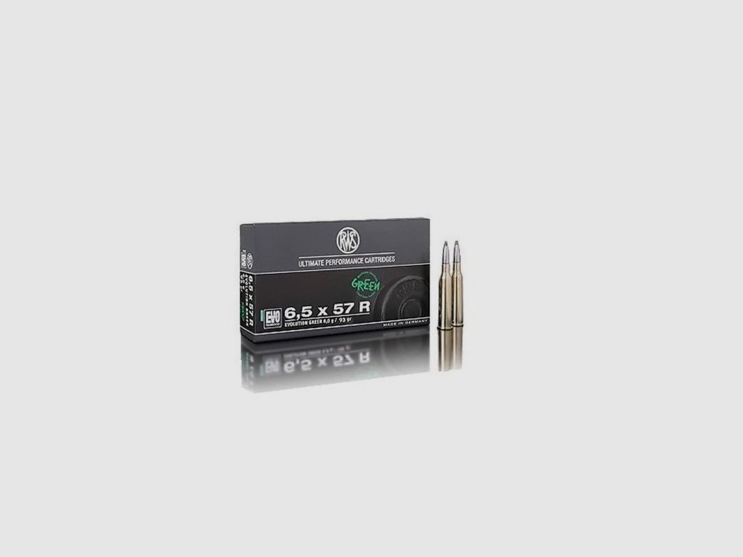 RWS CARTOUCHES 6,5X57 GR93 TMANTEL