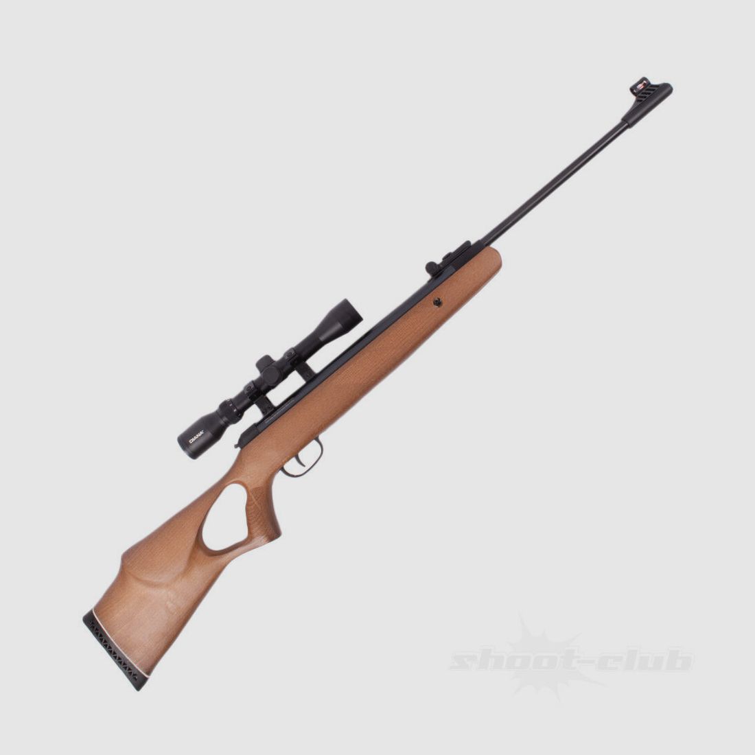 Diana two-fifty break barrel air rifle 4.5 mm diabolo + scope 3-9x32