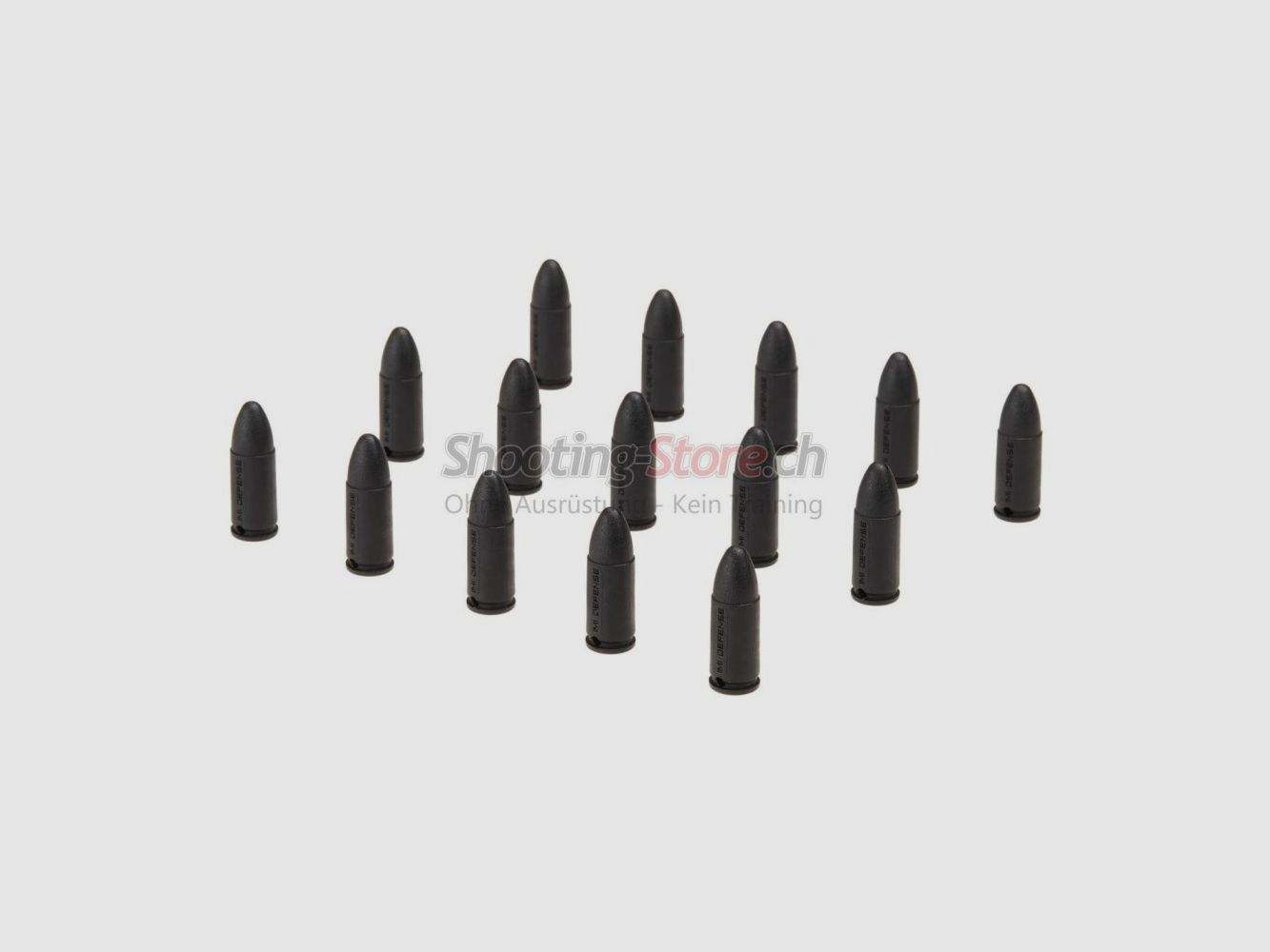 IMI Defense Cartouches Factices 9x19mm 15pcs Noir