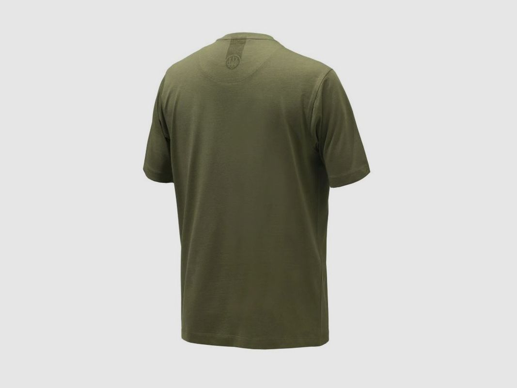 Beretta groen T-shirt met groot logo art.TS871T1557072A BERETTA, afbeelding 3 van 3