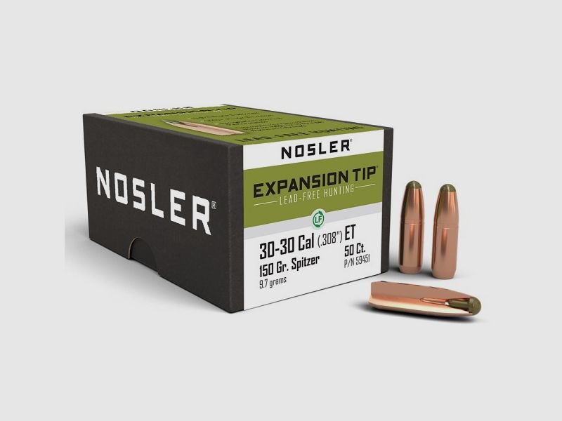 Nosler Hunting Cal .30 E-Tip Lead-Free Type RK - 150 Grain # 59451