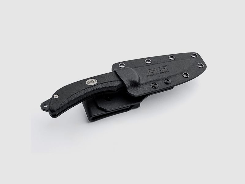 Messer EKA Swedblade G5 schwarz mit Etui, Bild 4 von 4