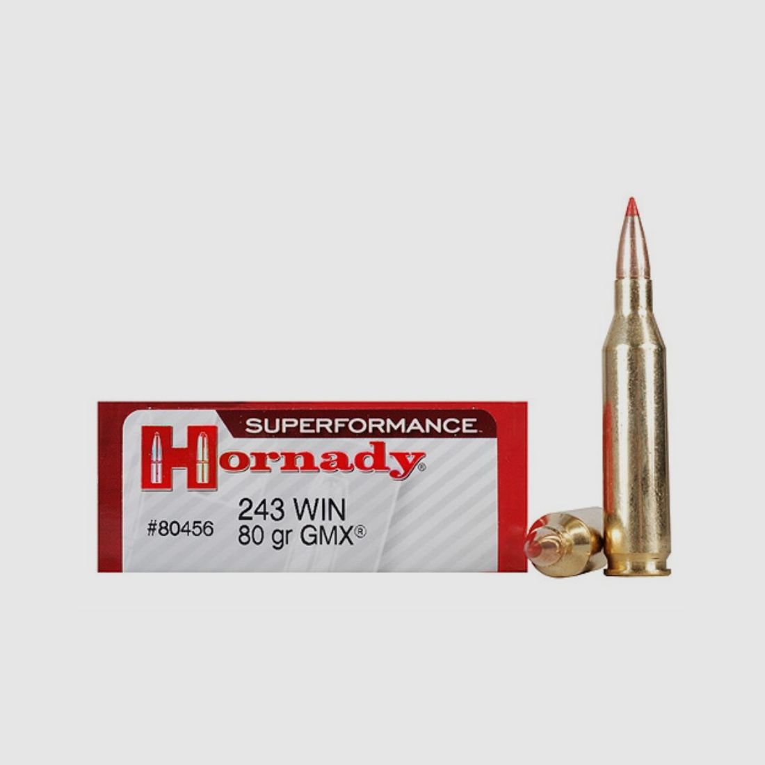 CAL. 243 WIN HORNADY GMX SP 80 GRAINS Verpackung 20 Stk., Bild 1 von 51