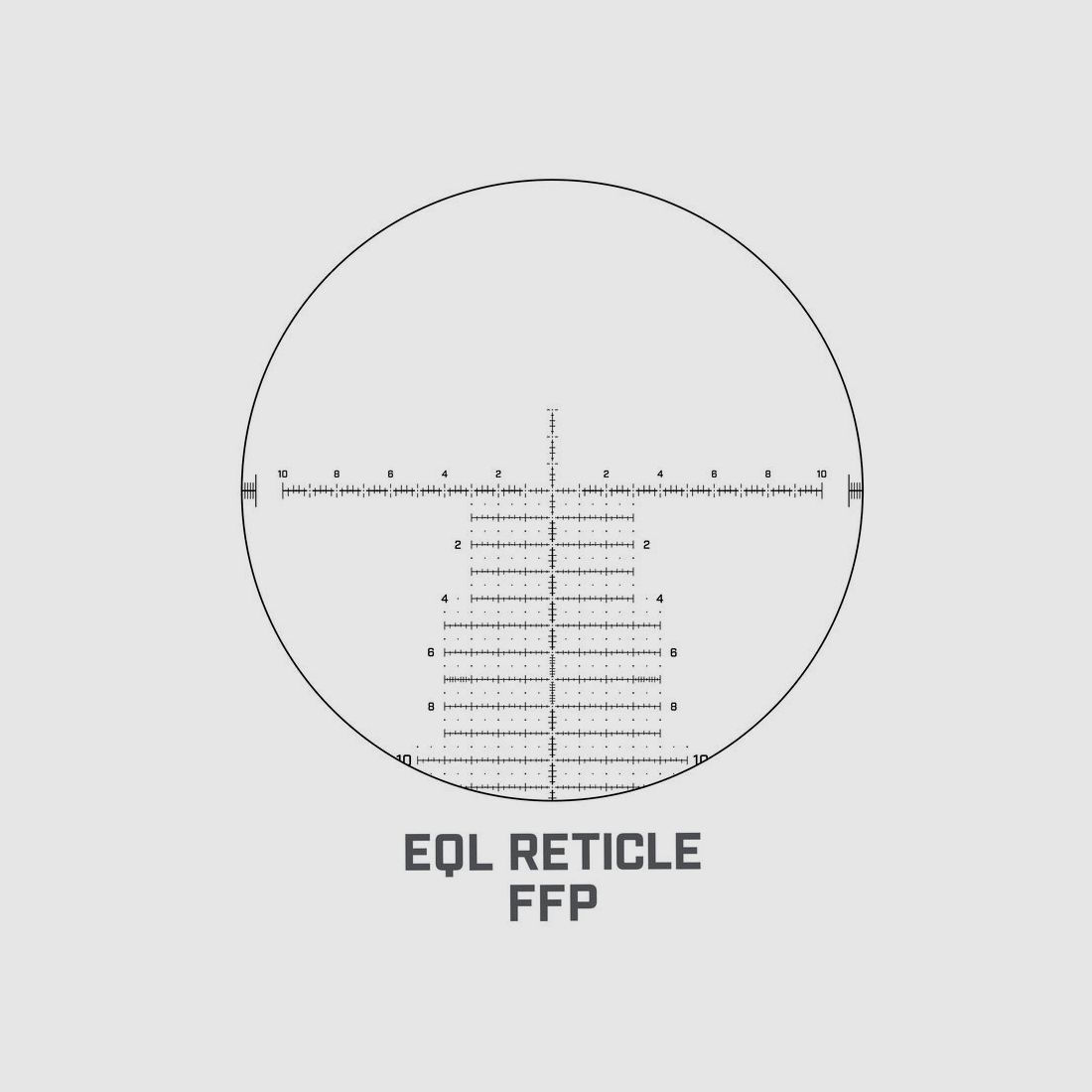 Bushnell Scope Elite Tactical XRS3 6-36x56 Reticle EQL FFP #ETXRS3EQL
