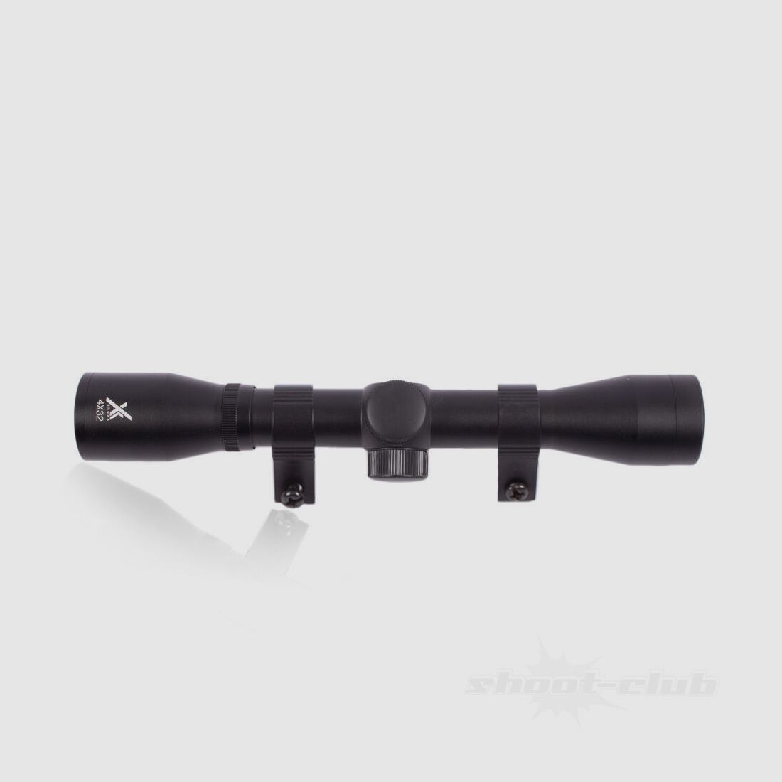 shoXx Zielfernrohr LG-Target Serie 4x32 / 11mm / +2 Montageringe
