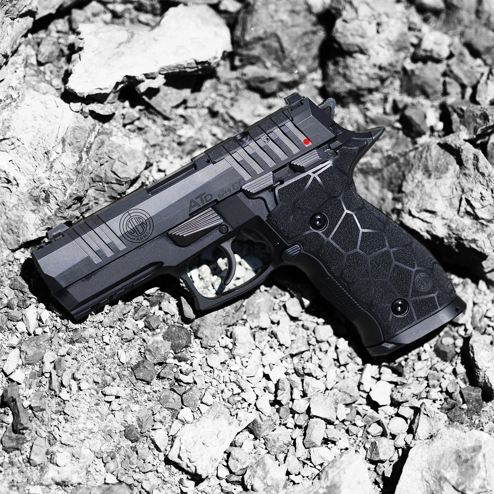 Steyr ATD Compact Comp 4" Optic Ready Pistola 9mm Luger, immagine 7 di 8