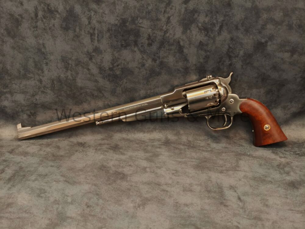 Pietta Perk.-Revolver Remington 1858 TEXAS BUFFALO Nickel-Finish Kaliber: 44 (BP)