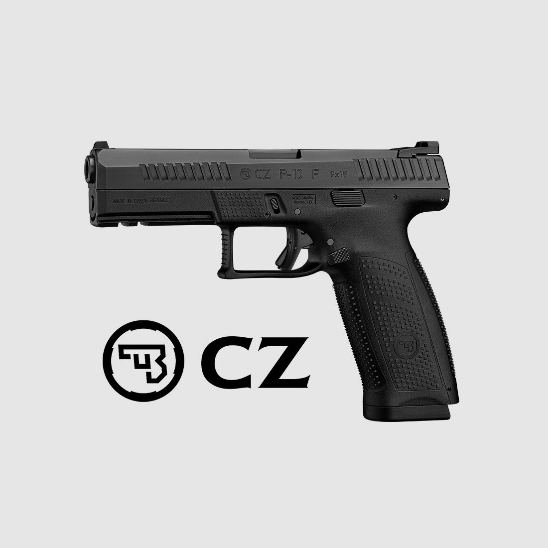 CZ P-10 F 9x19, kaliber 9mm Luger || Pistolet