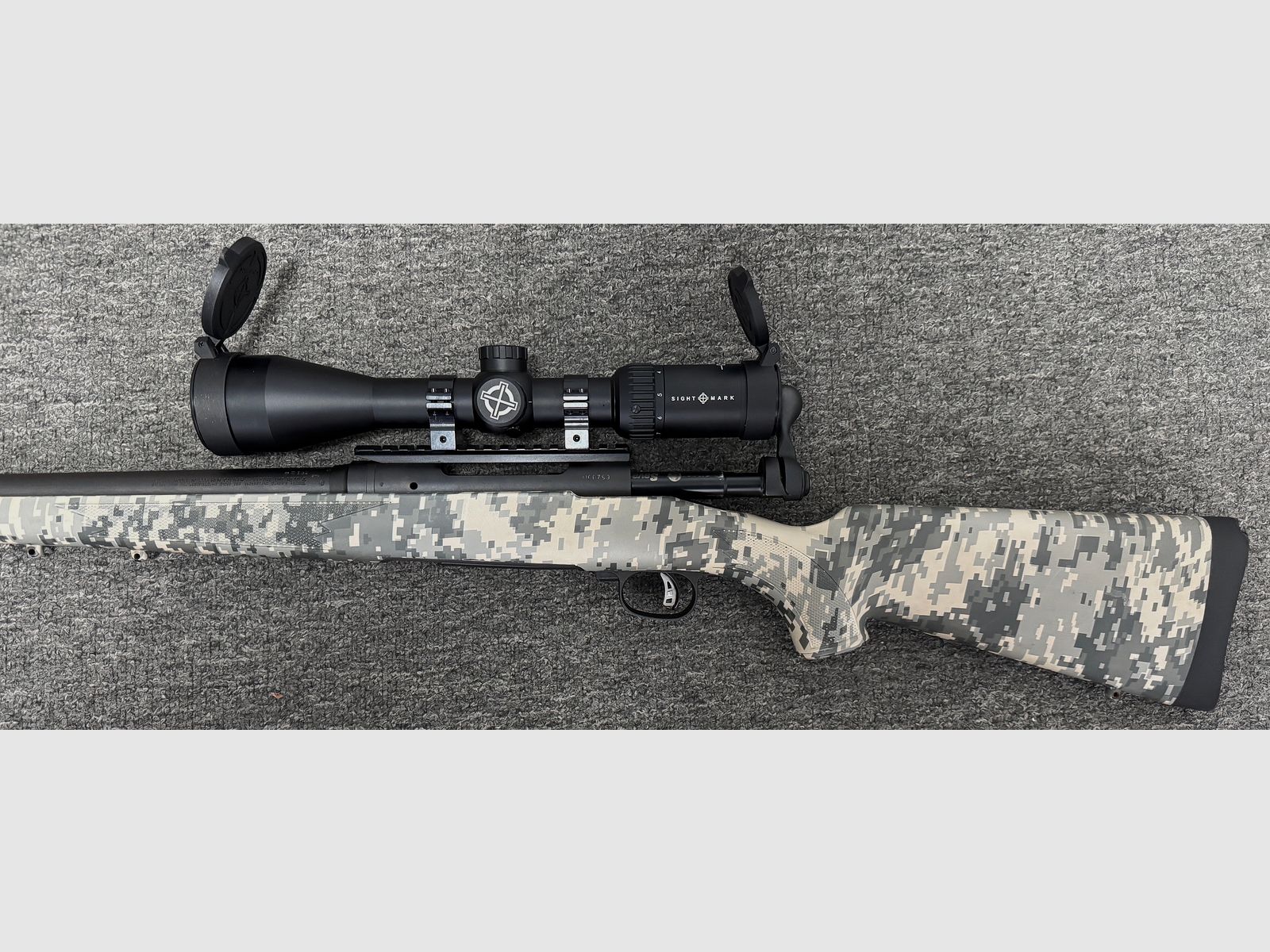 Savage 10 .223 Rem. met 3-9x50 LP & geluiddemper