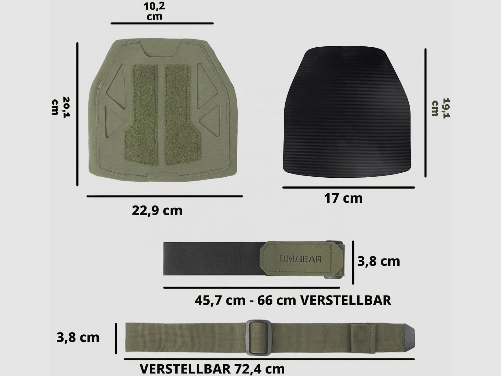Tactical shoulder pads, shoulder protector, tactical vest accessories, zdjęcie 2 z 3