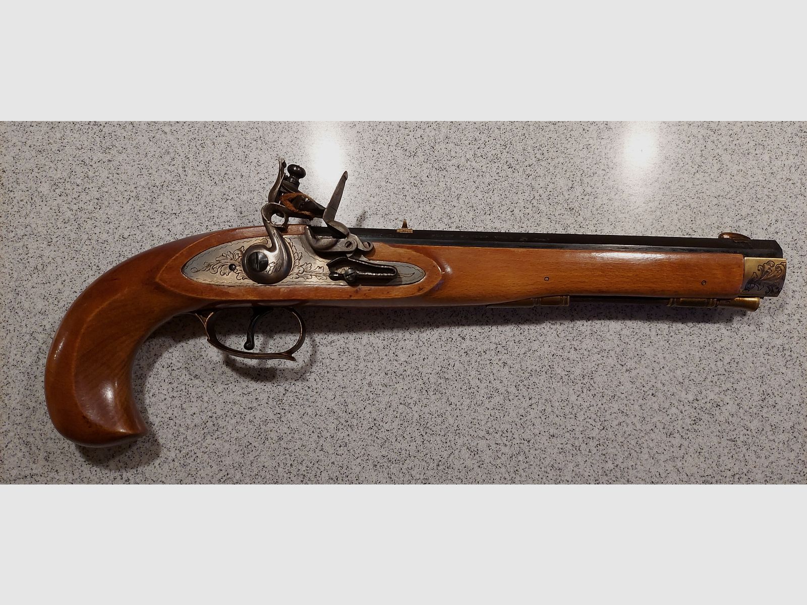 Vorderlader Steinschloss Pistole, Model 1810, Kaliber .45