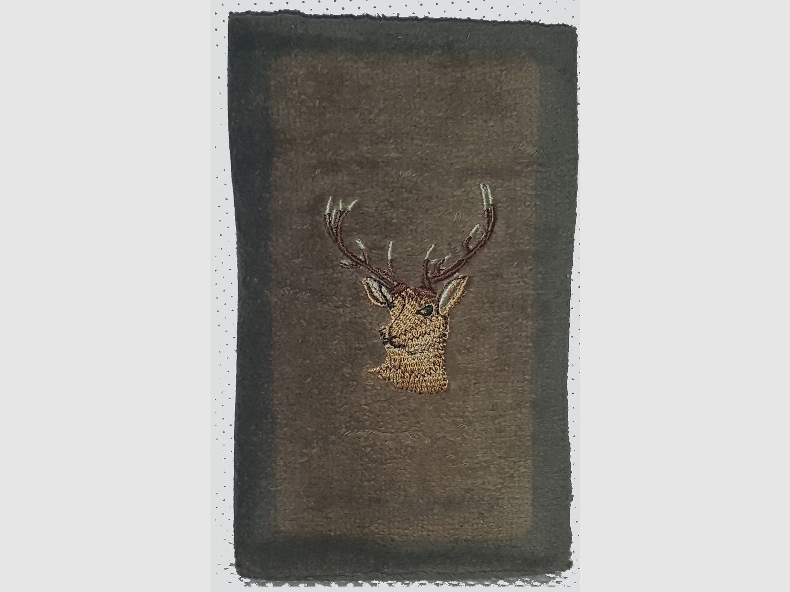 Gästetuch aus 100% Baumwolle Motiv Hirsch 30x45cm