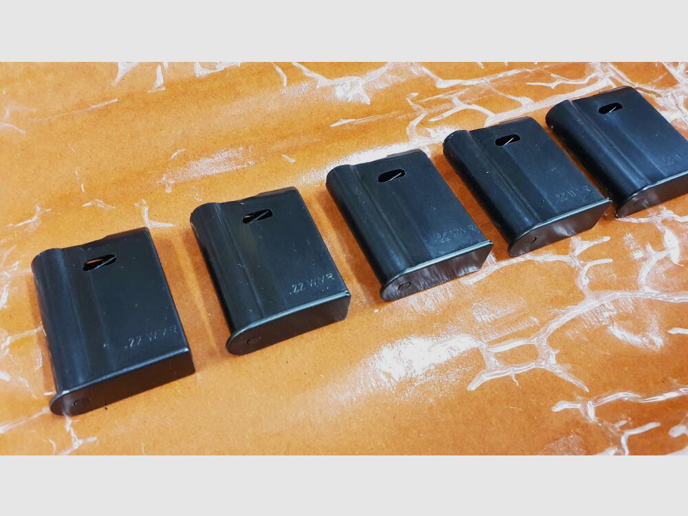 Heckler & Koch originele Heckler & Koch HK300 magazijn 5 schoten kaliber .22WMR / .22WinMag. / .22 Winchester Magnum