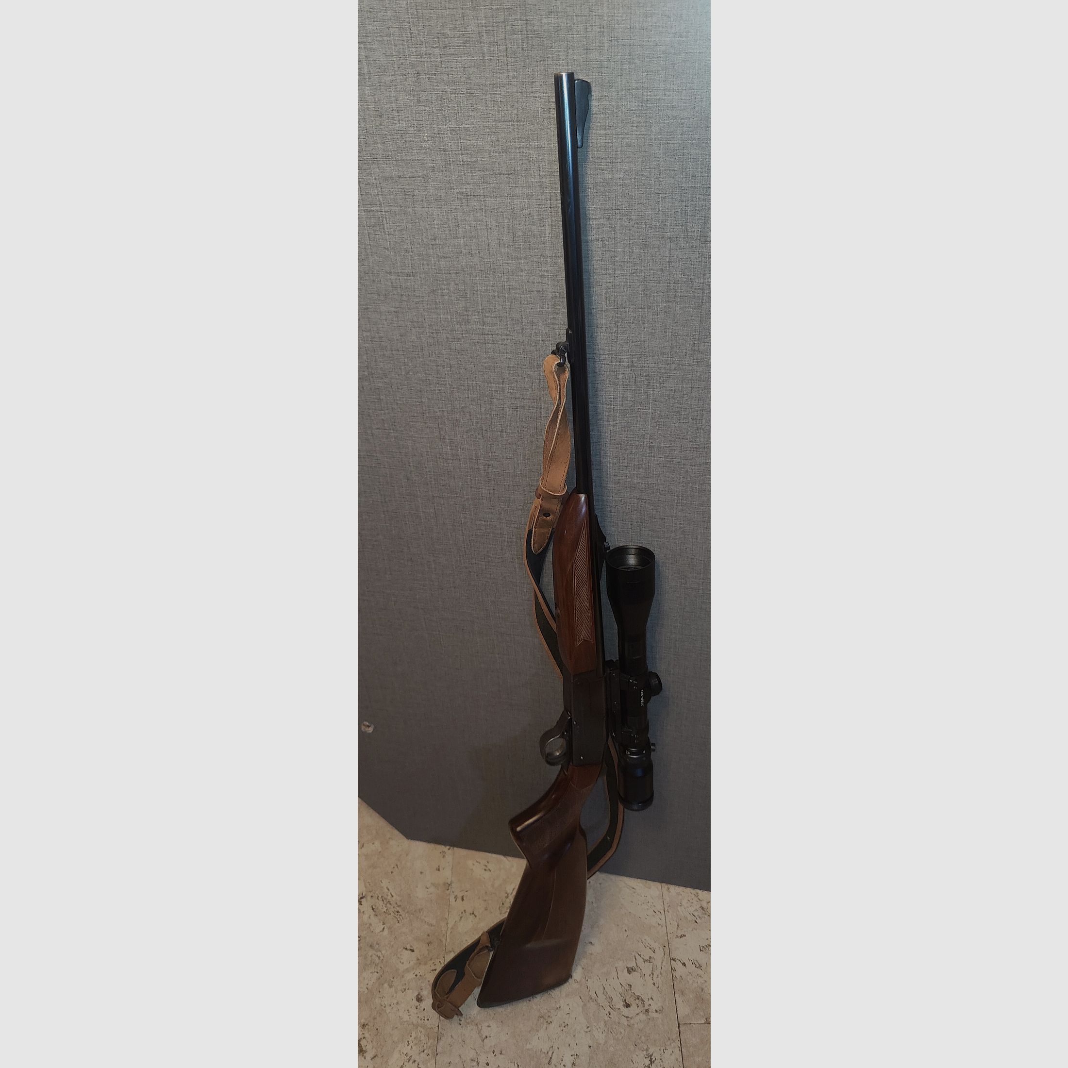 Break-action rifle Brünner ZBK 110 caliber 5.6 x 50 R Mag. with scope Admiral Switzerland 2.5-10x42