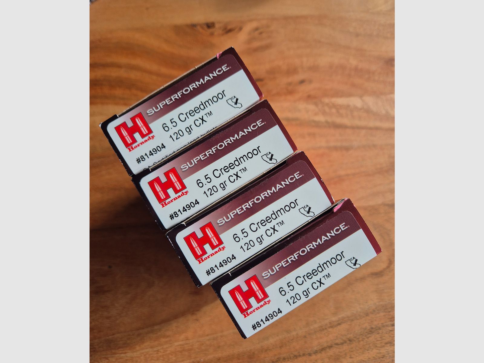 70 colpi Hornady 6,5 Creedmoor Superformance CX 7,8g/120grs