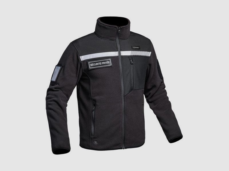 Polar Fleece Jacket Secu-One HV-Tape, image 1 of 6