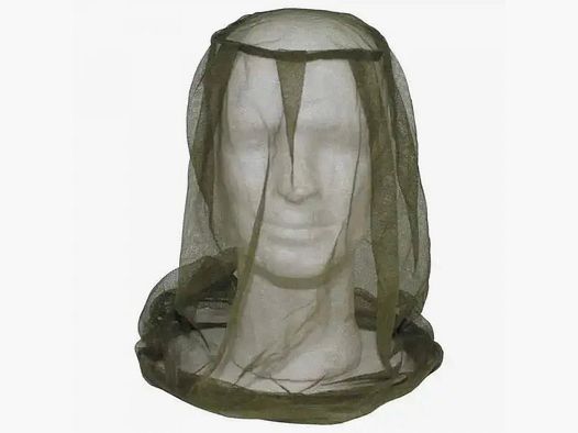 British Army British Army British Mosquito Head Net as new - Olive