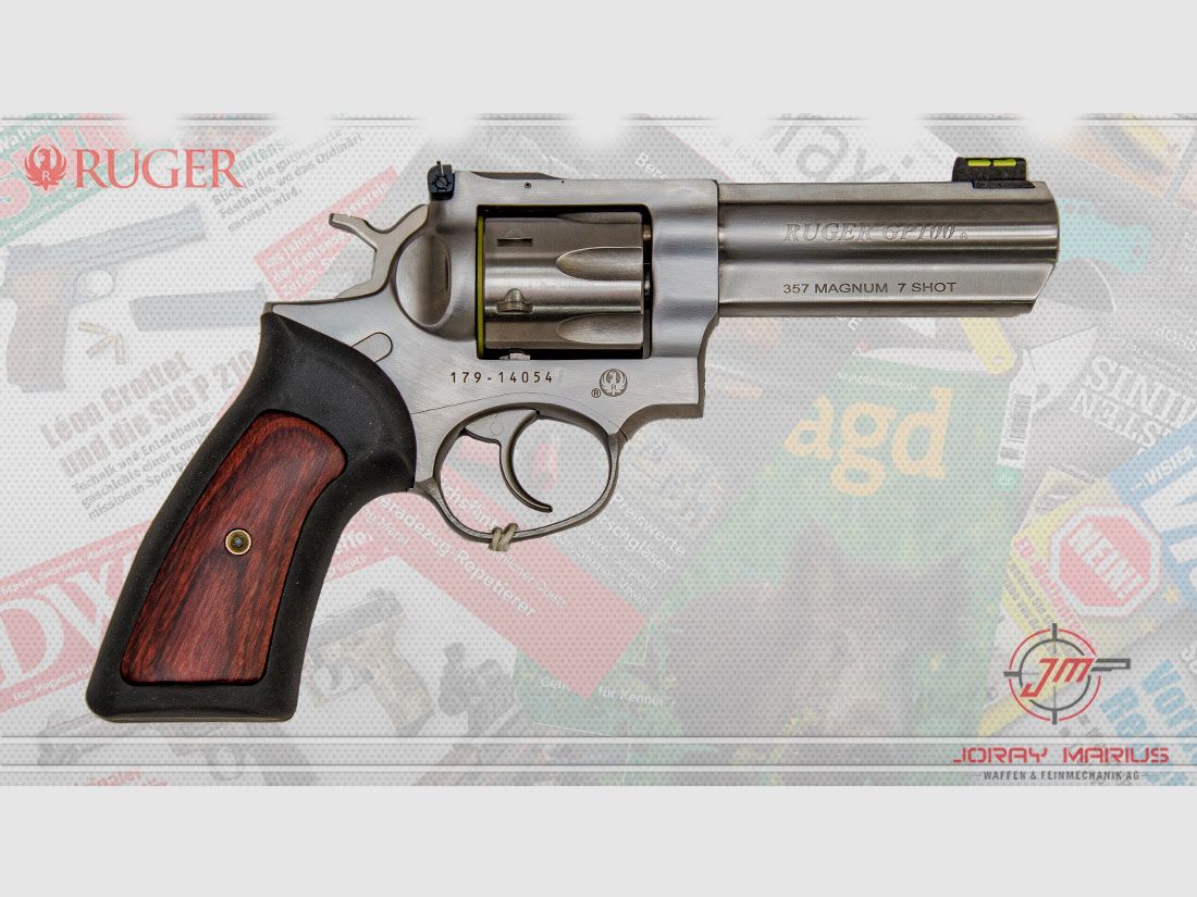 Ruger GP100 Revolver .357 Magnum 7-Schuss 4.2″ Stainless