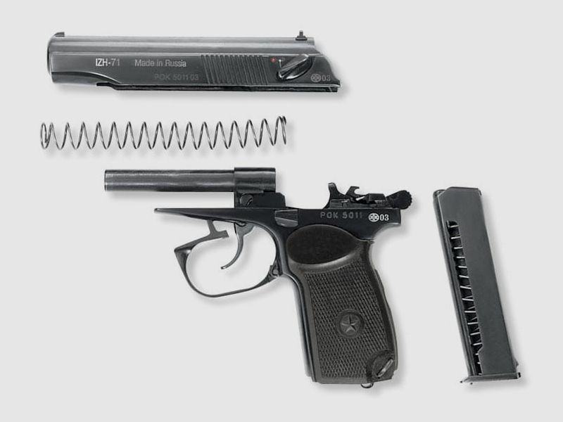 Pistolet Palny Bojowy Baikał MP-71 kal.380 ACP, zdjęcie 2 z 2