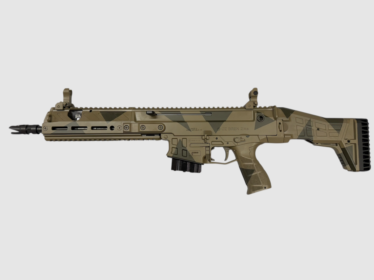CZ – Halbauto / Selbstladebüchse / BREN 2 Ms / 11 / Camo / 10 Schuss Magazin / .223 Rem, Bild 1 von 2