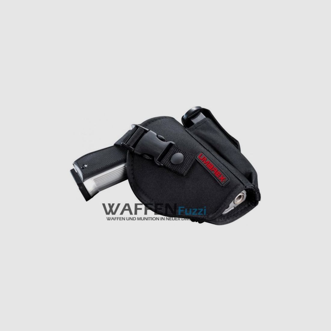 Gürtelholster mit Magazintasche aus Nylon