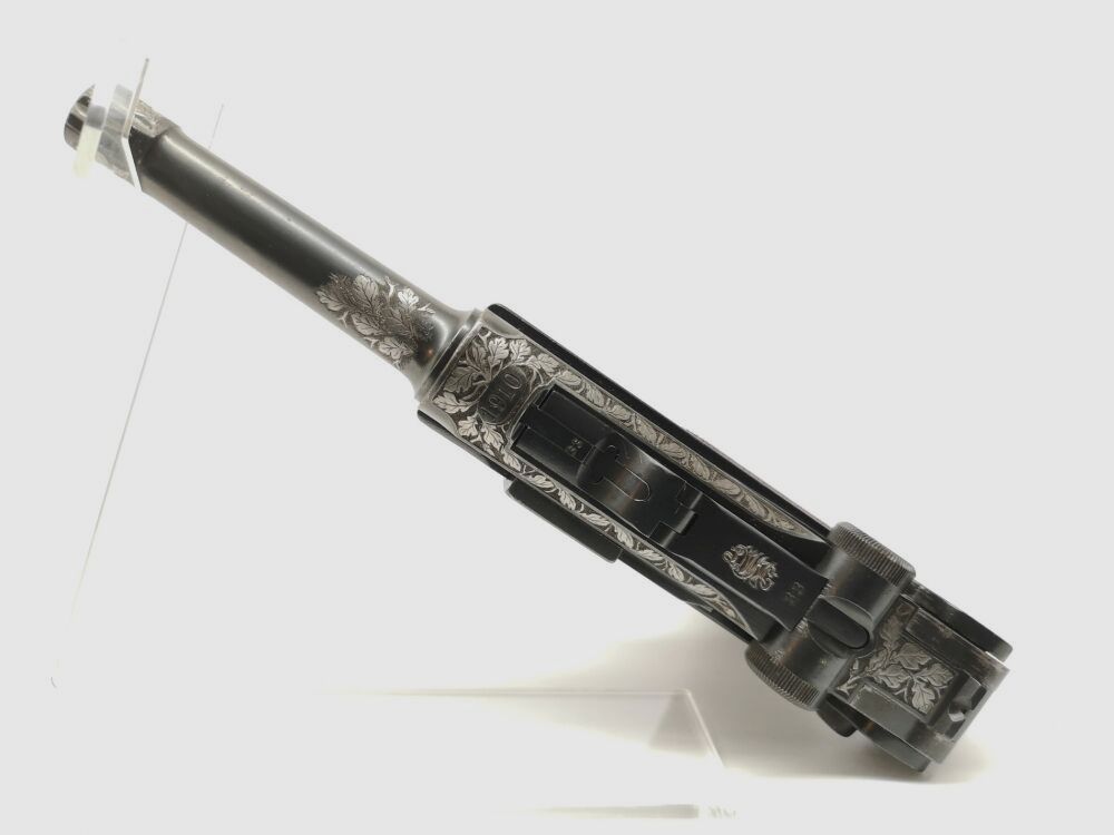 DWM P08 mit feiner Handgravur (Unikat)