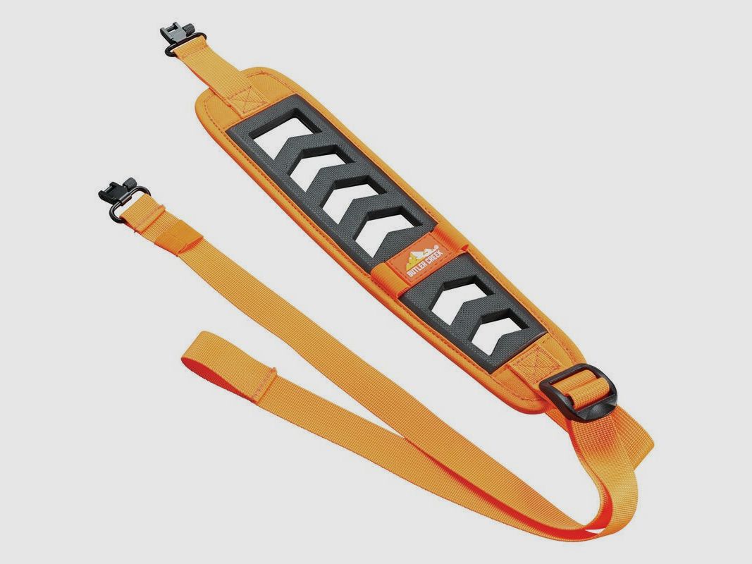 Butler Creek Featherlight rifle sling with sling swivels – orange