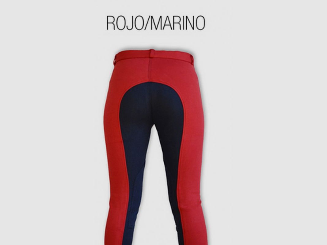Damenhose HH Lyon Rot/Marine